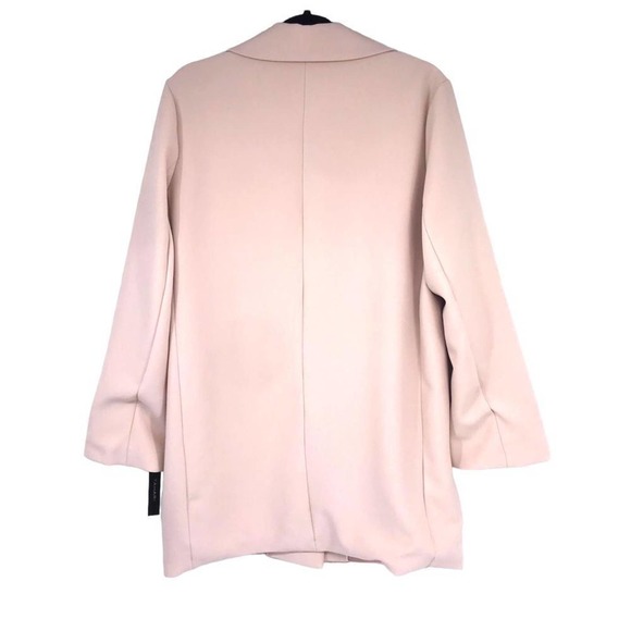 Tahari Jayden Aura Pink Single Breasted Coat - Picture 7 of 8